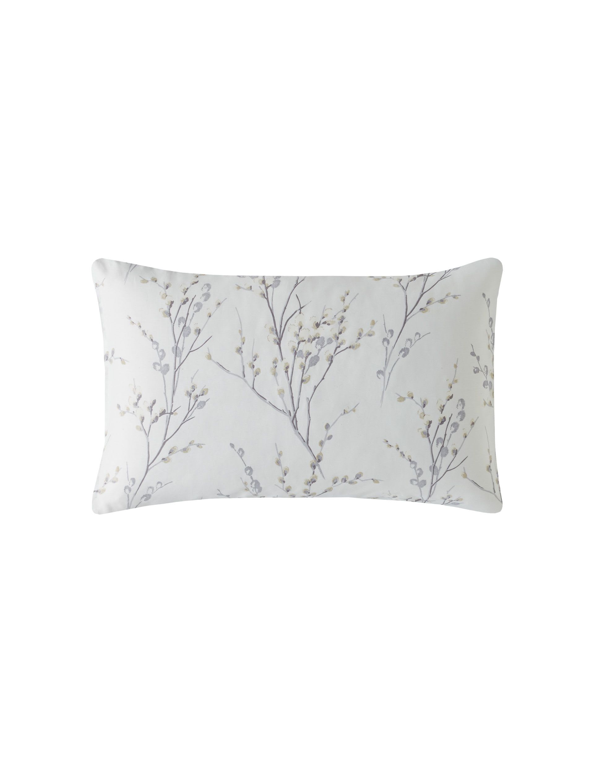 Laura Ashley 2 Pack Pure Cotton Sateen Pussy Willow Pillowcases