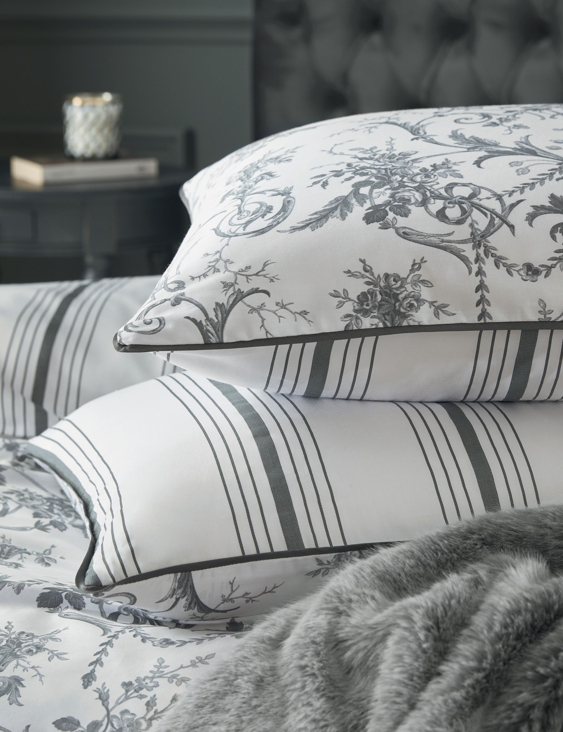 Laura Ashley Tuileries pillowcases 2 pack (British brand)
