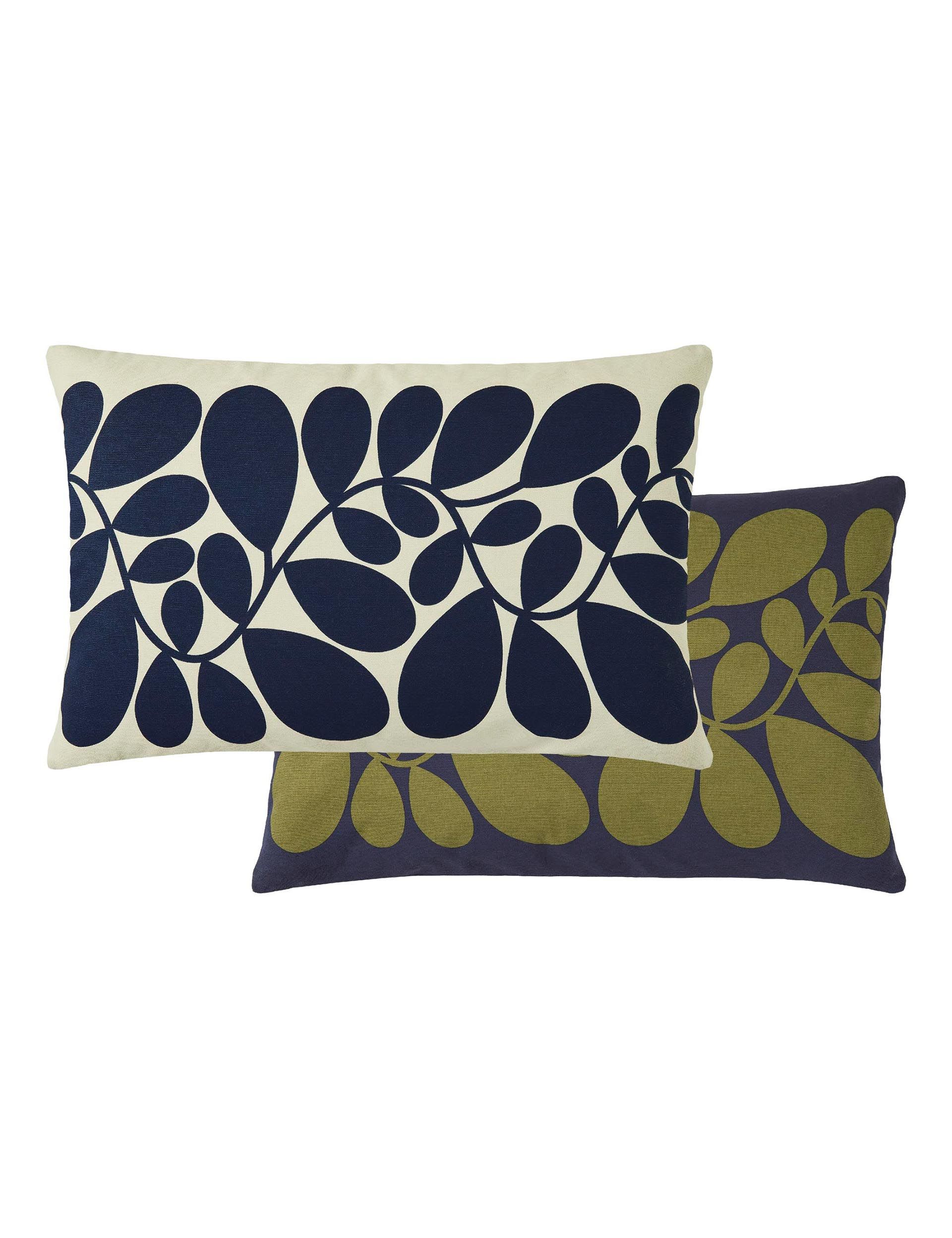 Orla Kiely sycamore stripe scatter cushion 40x60 cm, imported from the UK