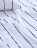 MM Linen pure cotton sheet set Cape Bluestone, UK version