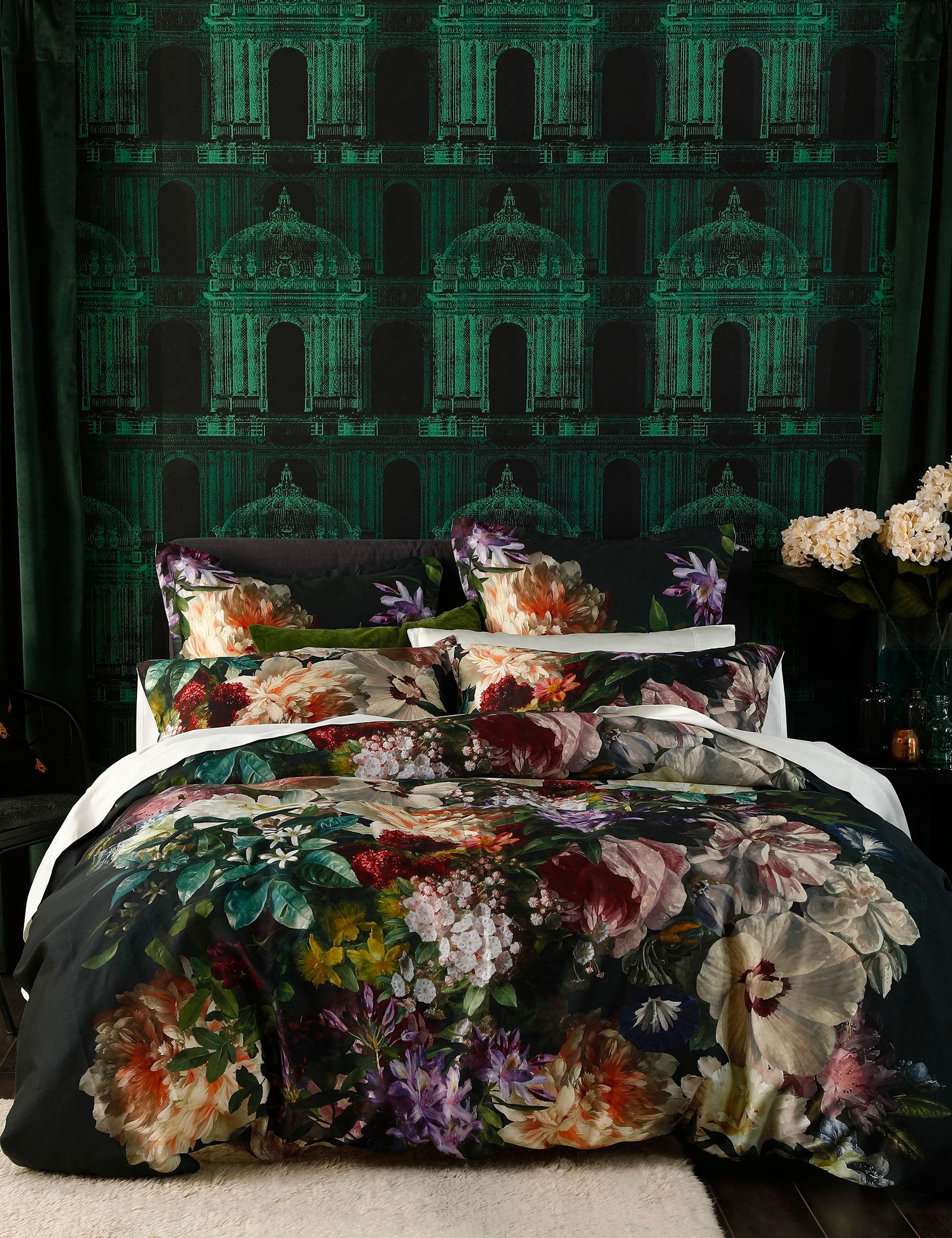 MM Linen Fiori bedding set - British product