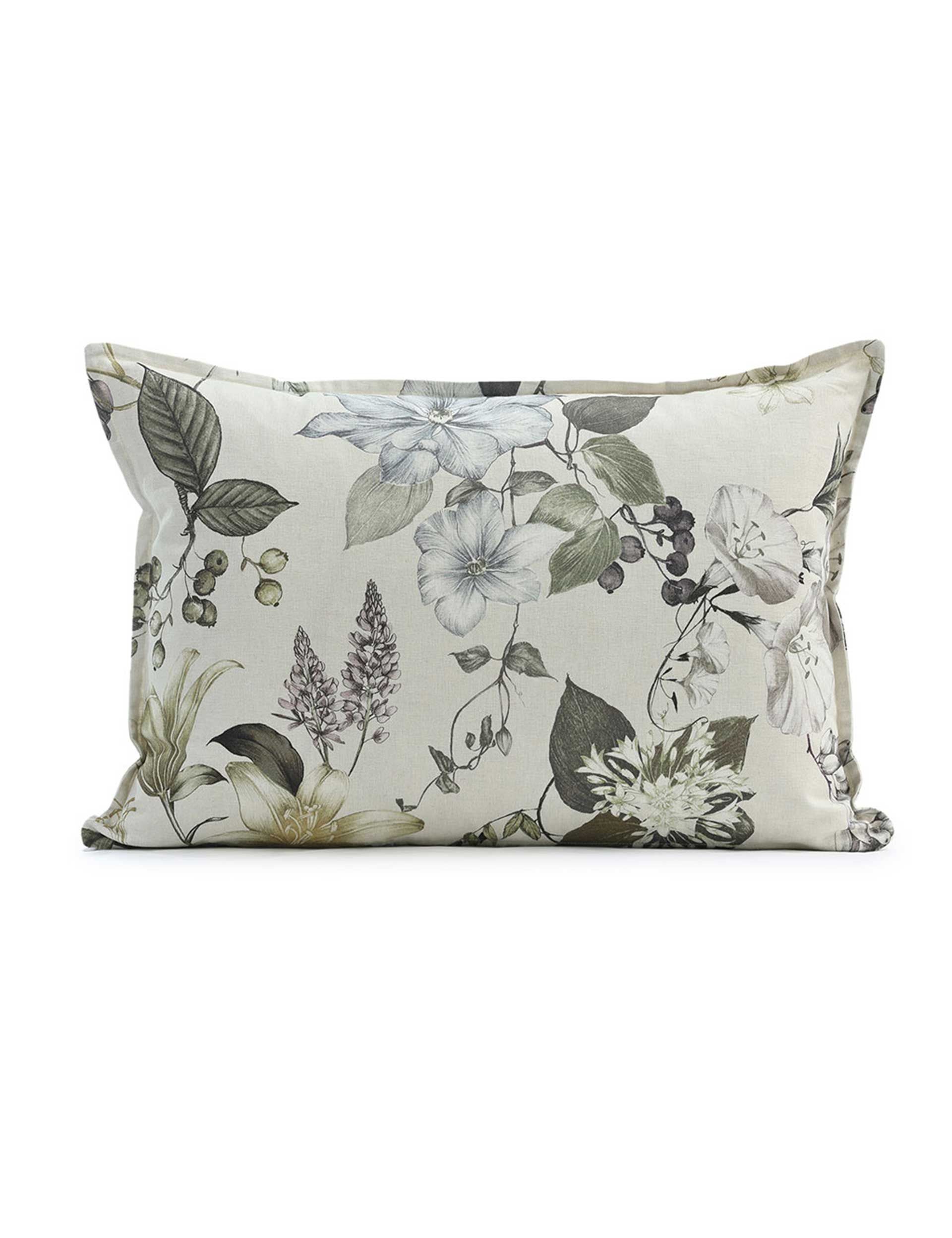 MM Linen Sanctuary bolster cushion 60x40cm (British brand)