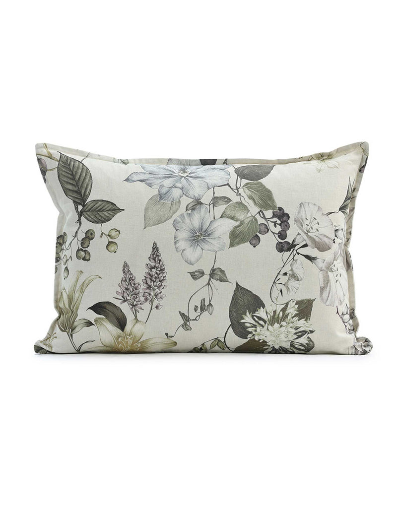 MM Linen Sanctuary bolster cushion 60x40cm (British brand)