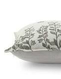 MM Linen Toby Embroidered Bolster Cushion 60cm, imported from the UK