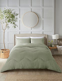 Night Lark seersucker 4.5 tog coverless duvet set (British brand)