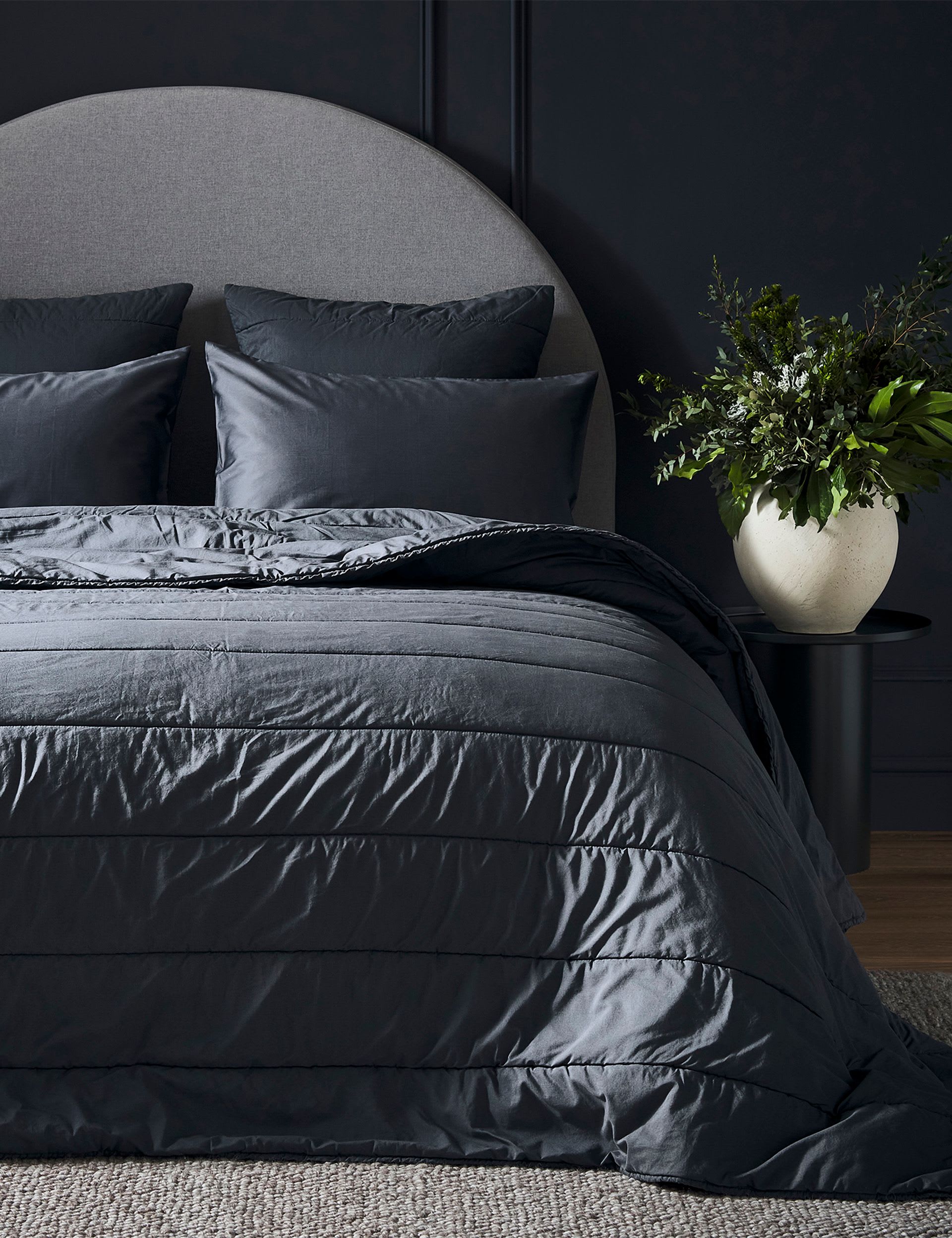 Bedfolk Pure Cotton Quilted Throw