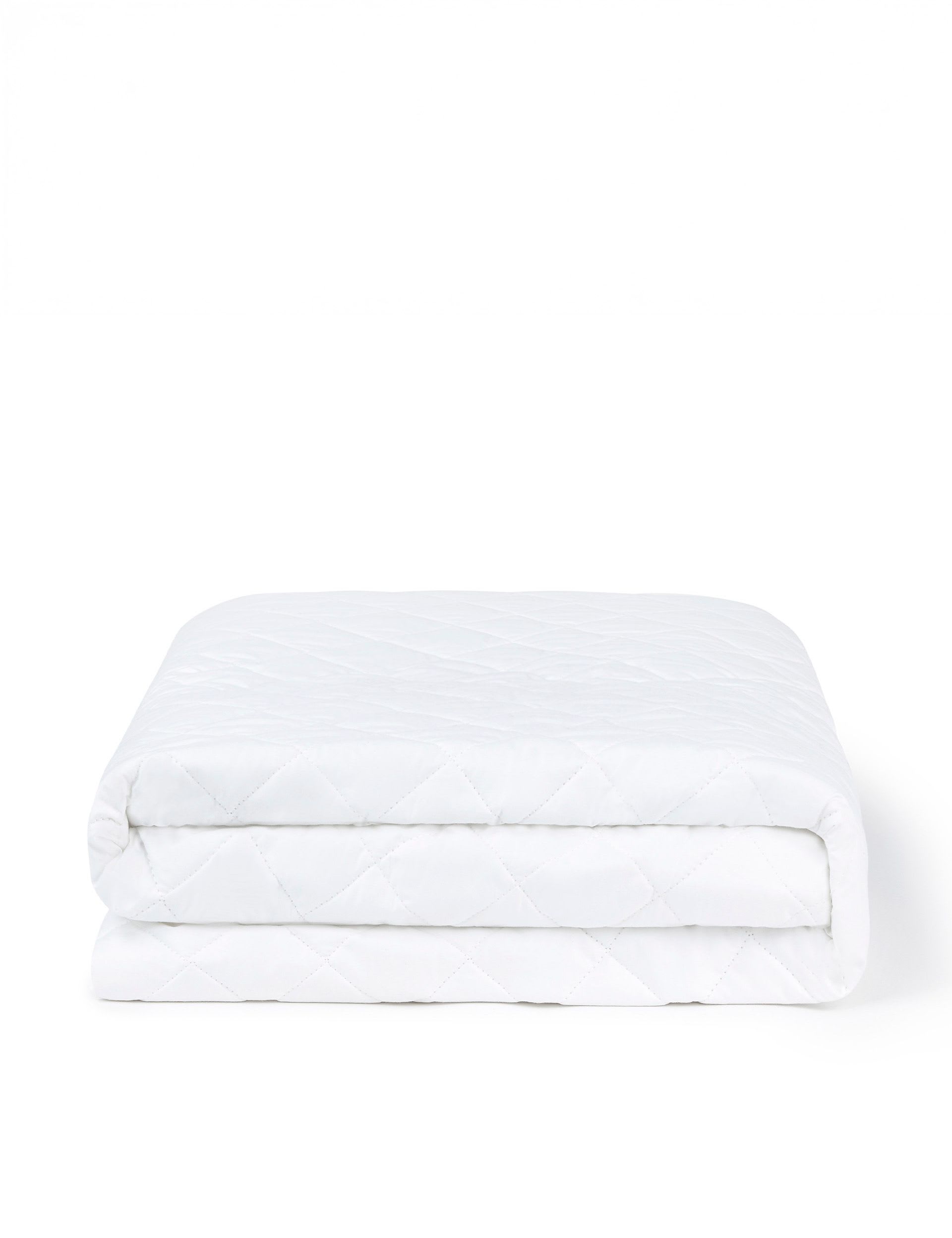 Bedfolk Pure Cotton Quilted Mattress Protector - British product