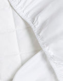 Bedfolk Pure Cotton Quilted Mattress Protector - British product