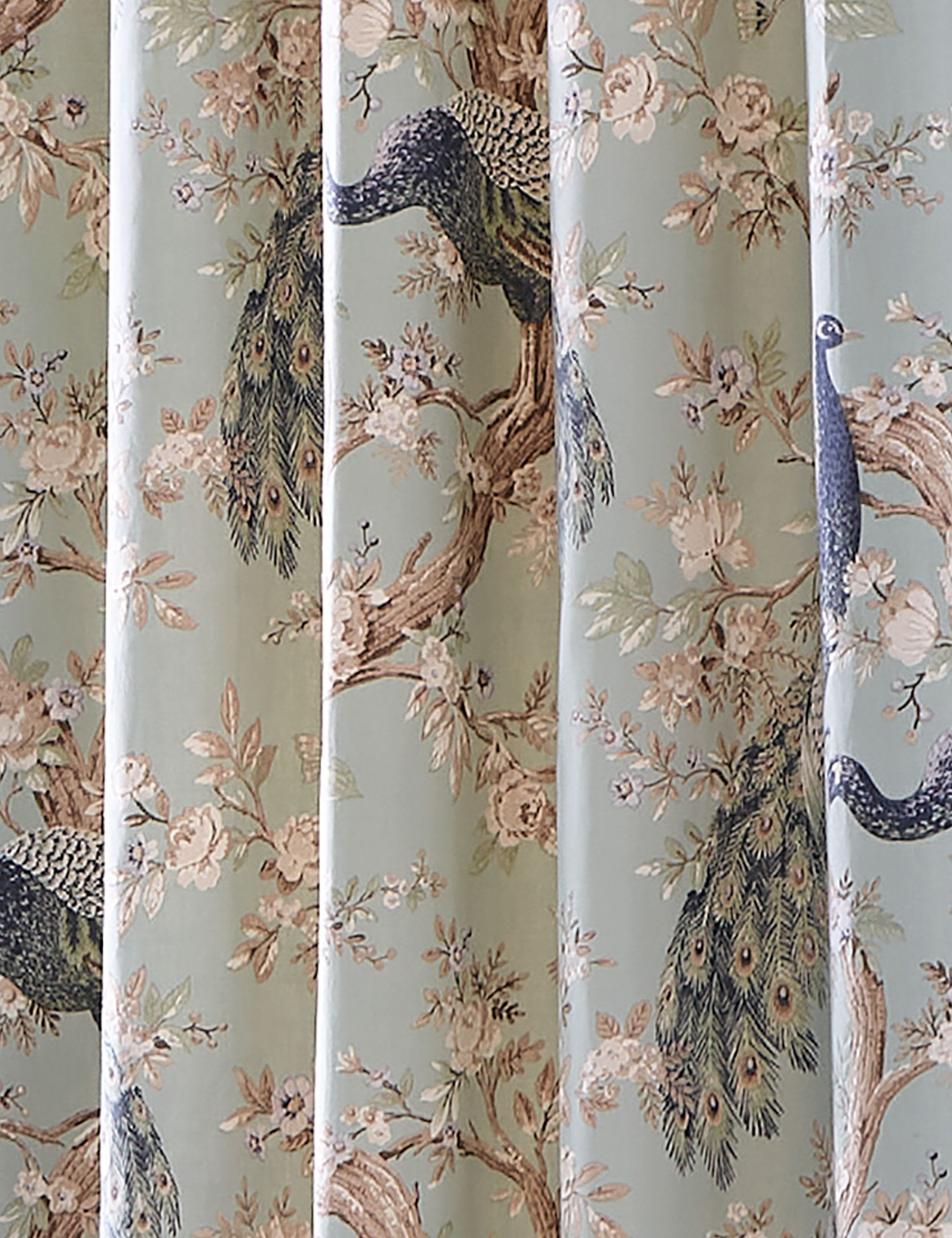 Laura Ashley Belvedere pure cotton eyelet curtains, UK version