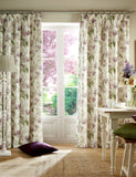 Laura Ashley Gosford pure cotton pencil pleat curtains (British brand)