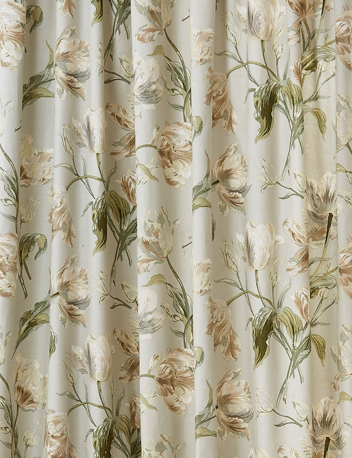 Laura Ashley Gosford Pure Cotton Pencil Pleat Curtains