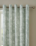 Laura Ashley Lloyd Pure Cotton Eyelet Curtains