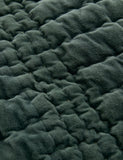 Laura Ashley velvet scalloped bedspread 180x235cm (British brand)