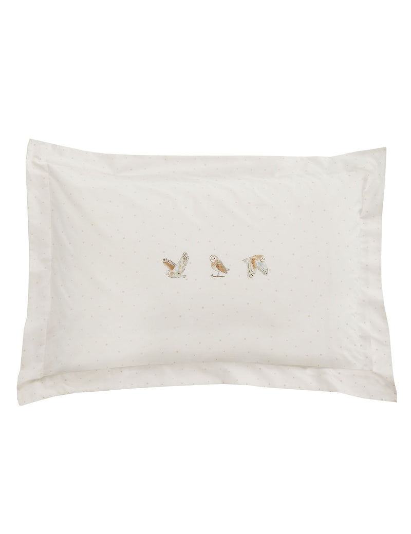 Sophie Allport snowy owls bedding set, pure cotton (British brand)