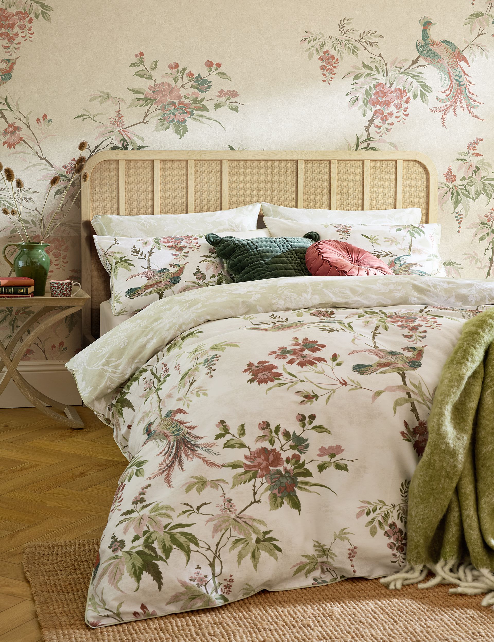 Laura Ashley Attleton bedding set pure cotton sateen - British product