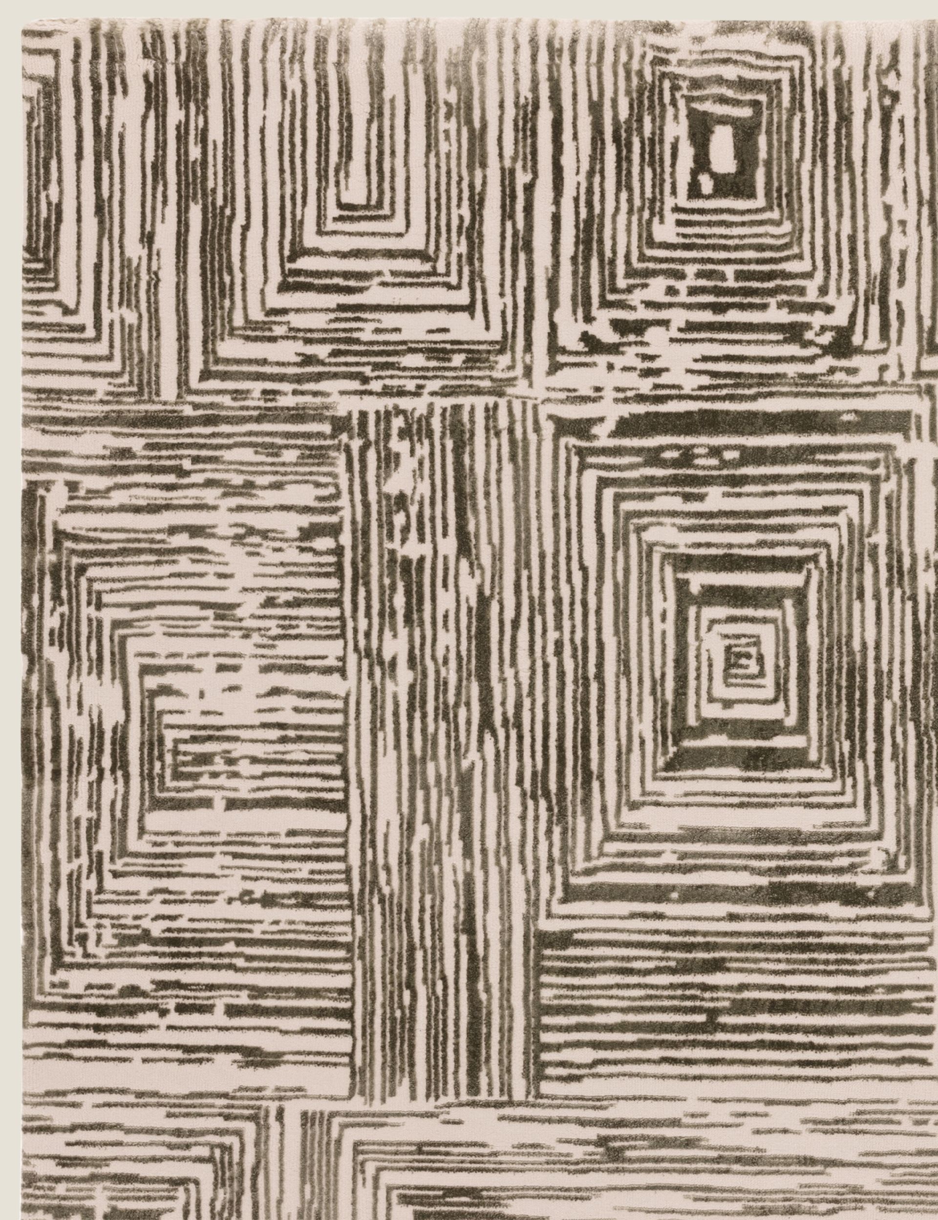 Asiatic Kuza Portrait woven rug, imported from the UK