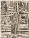 Asiatic Kuza Portrait woven rug, imported from the UK