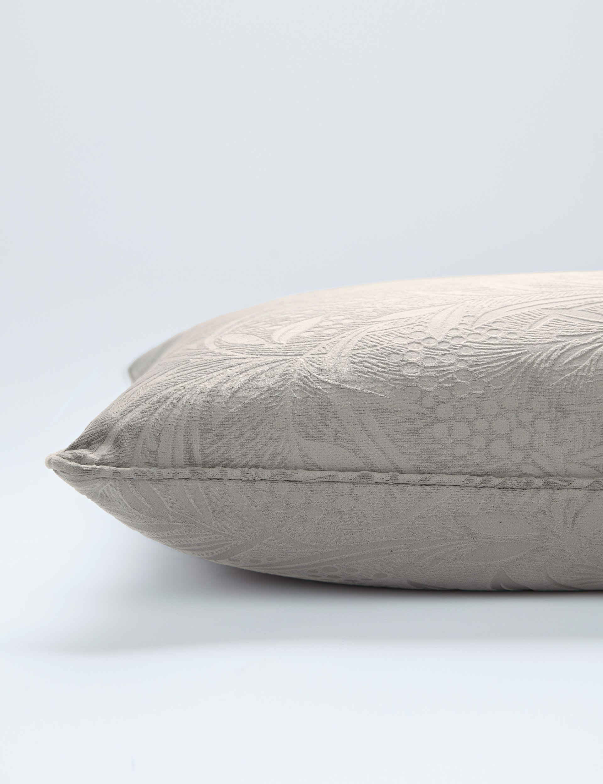 Laura Ashley velvet embossed barley cushion 50cm, imported from the UK