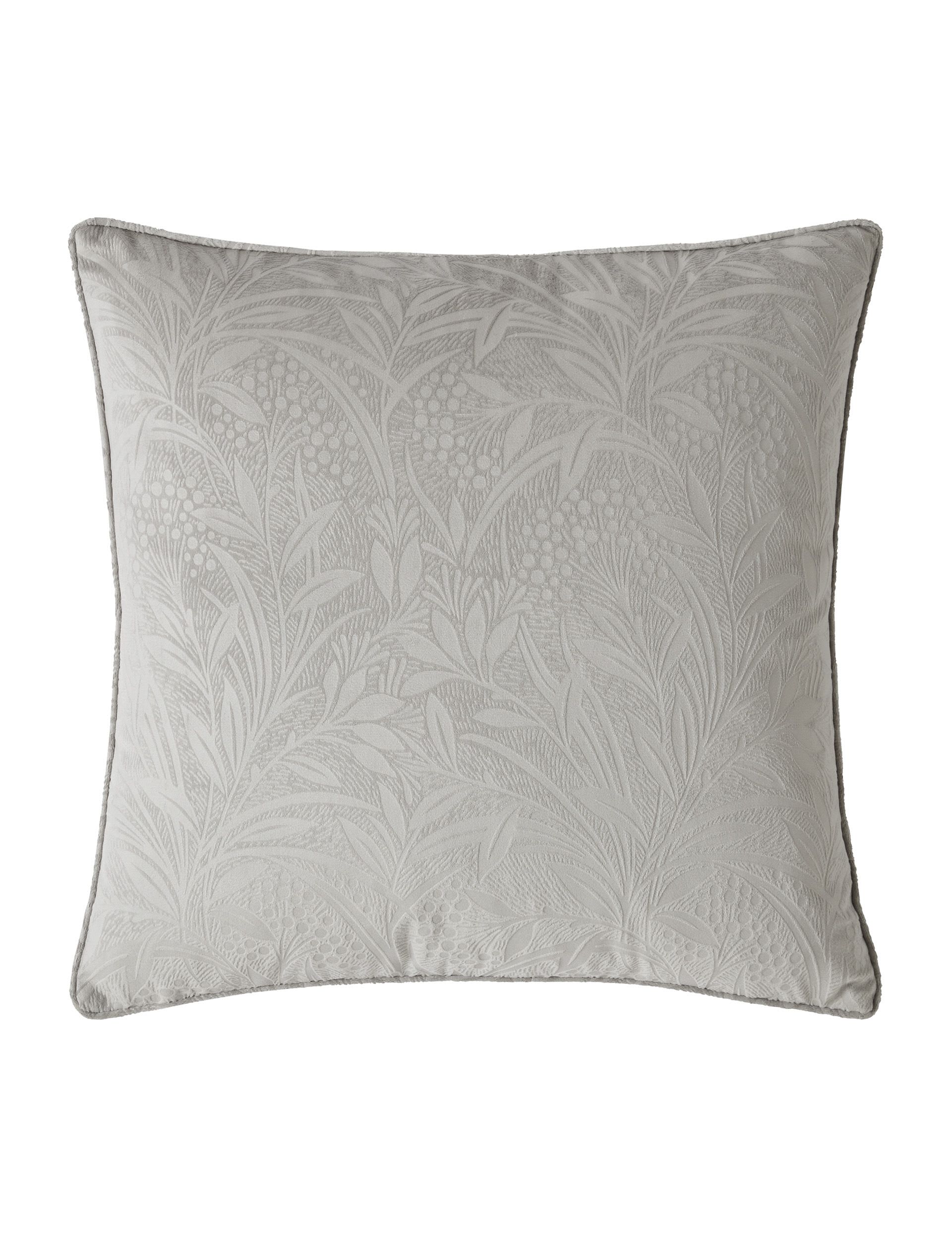 Laura Ashley velvet embossed barley cushion 50cm, imported from the UK