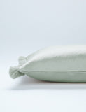 Laura Ashley Carys Crinkle Bolster Cushion 30x50cm, imported from the UK
