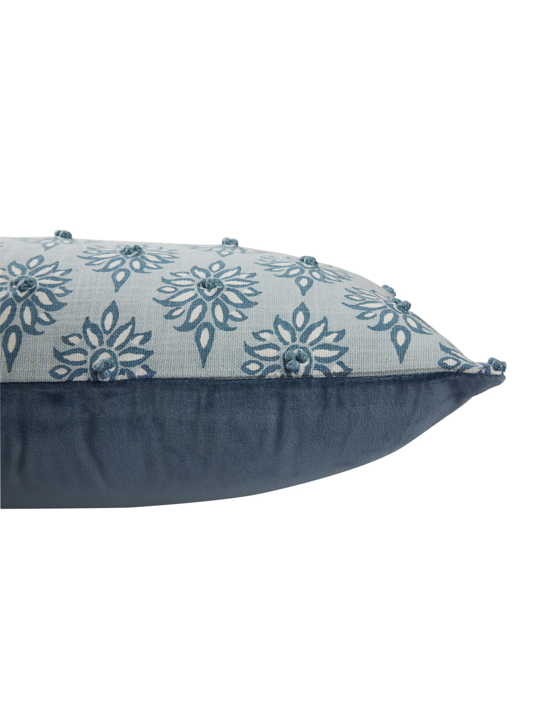 Laura Ashley Gower Floral Cushion 30x50cm, imported from the UK