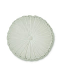 Laura Ashley Rosanna Velvet Round Pleated Cushion