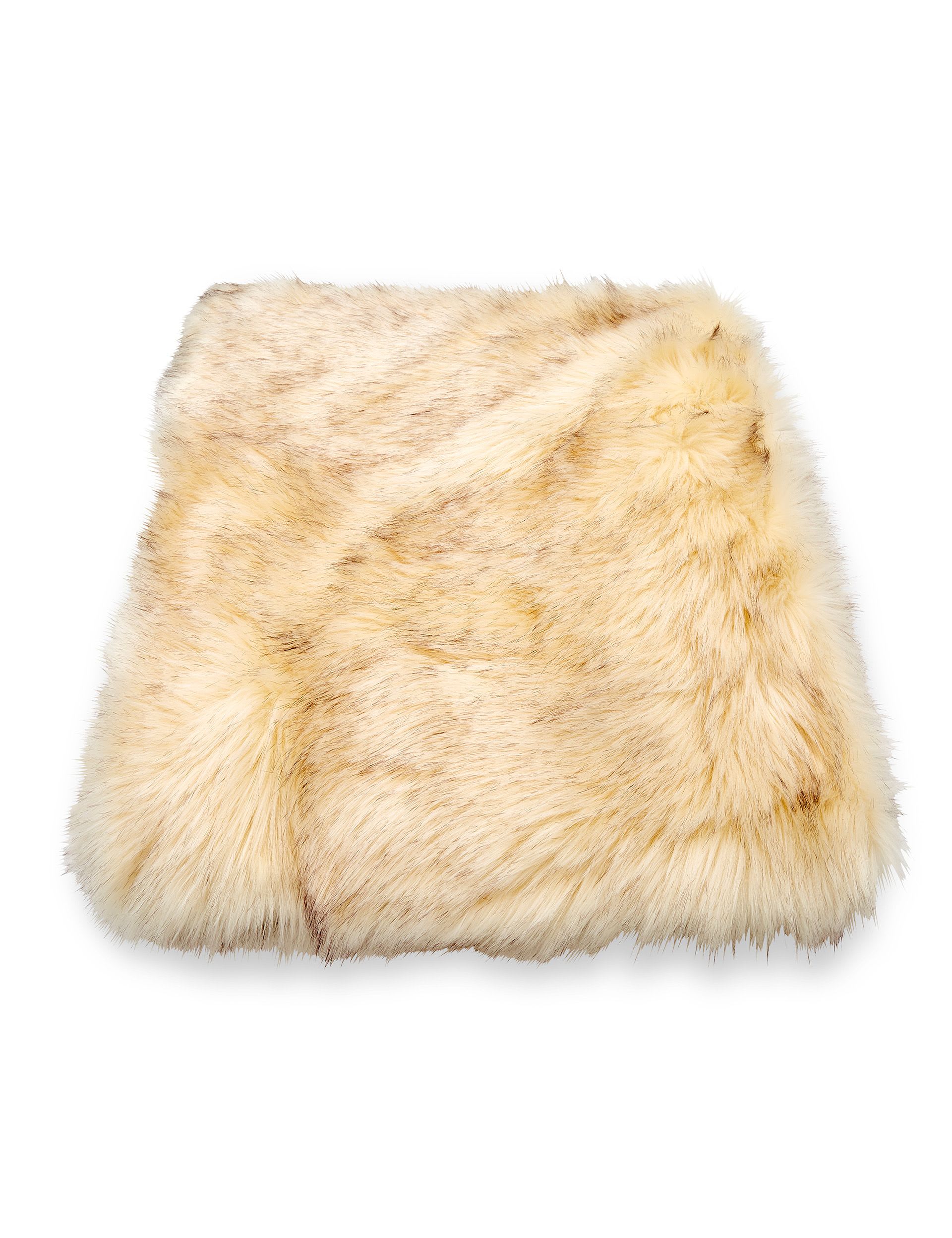 Laura Ashley oversized faux fur throw 130x170cm, UK version
