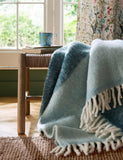 Laura Ashley Home Bronwen Throw with Wool Woven Throw Blanket 170 x 130 cm