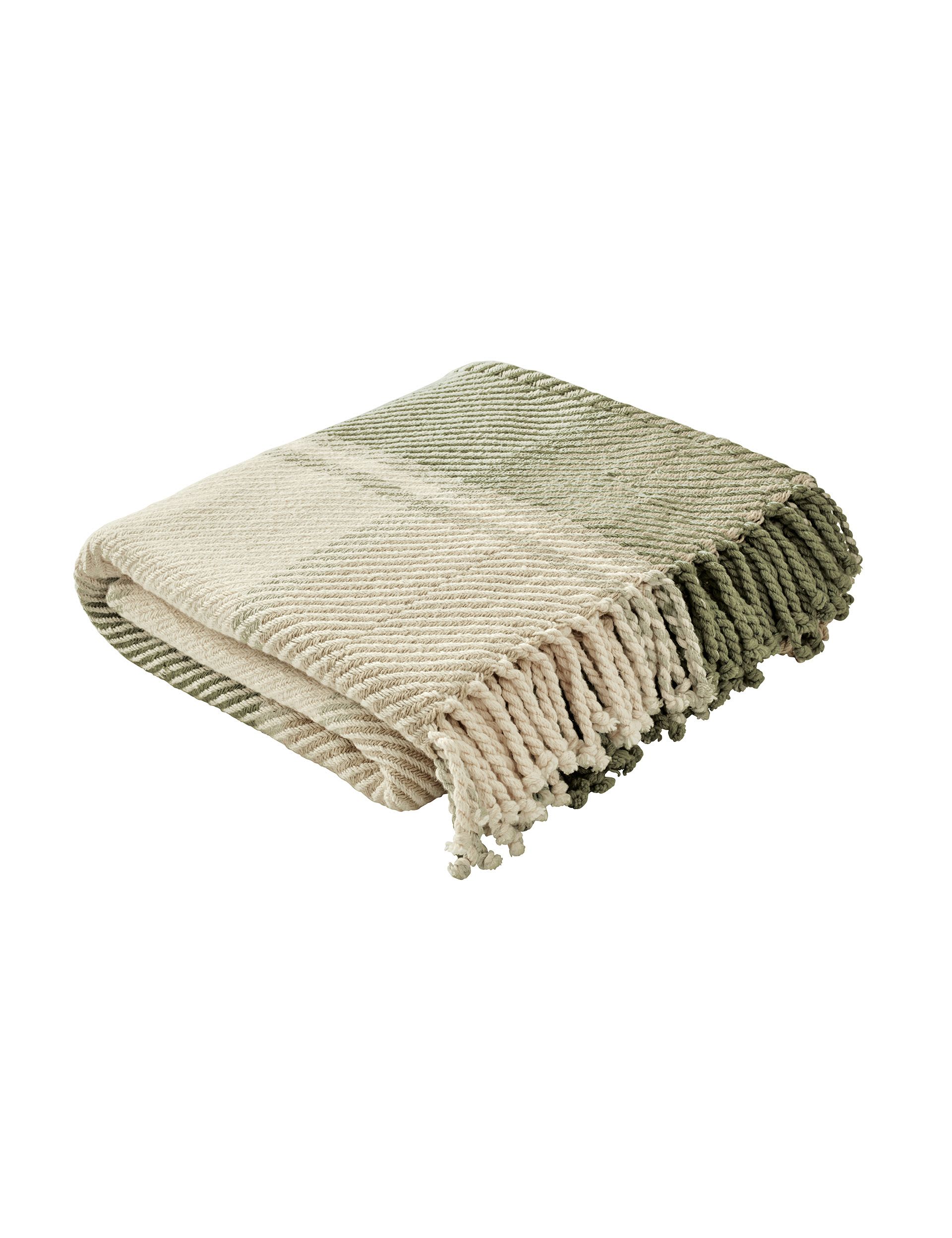 Laura Ashley Pure Cotton Dylan Checked Throw