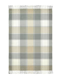 Laura Ashley pure cotton checked throw 150x200cm (British brand)