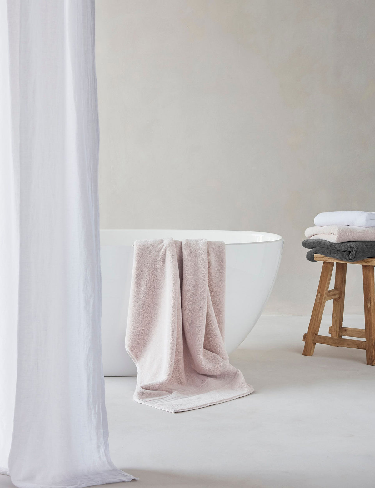 Bedfolk Pure Cotton Bath Towel