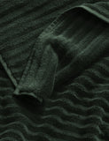 Bedfolk pure cotton ribbed bath mat 80x50 cm, UK version