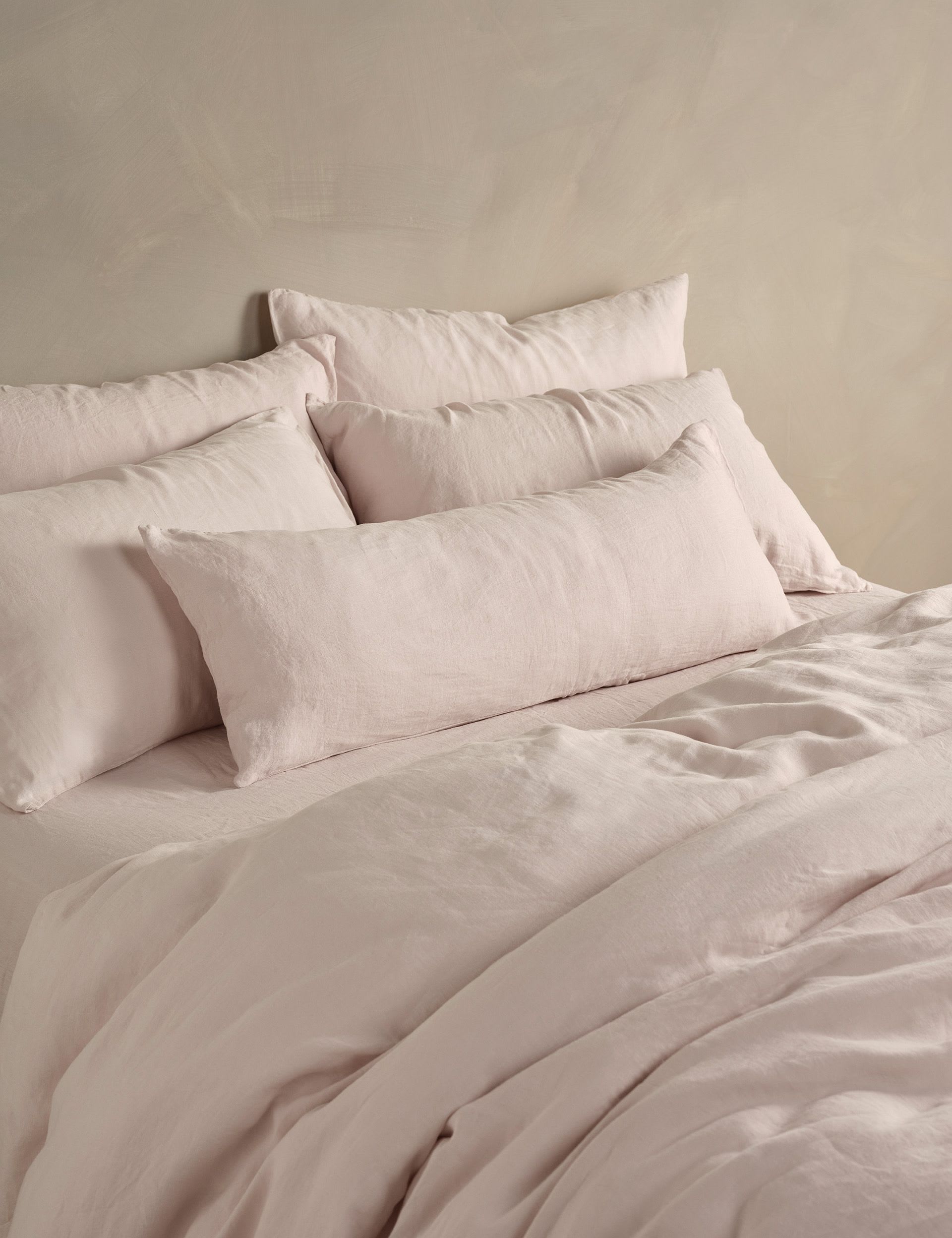 Bedfolk Pure Linen Washed Deep Fitted Sheet