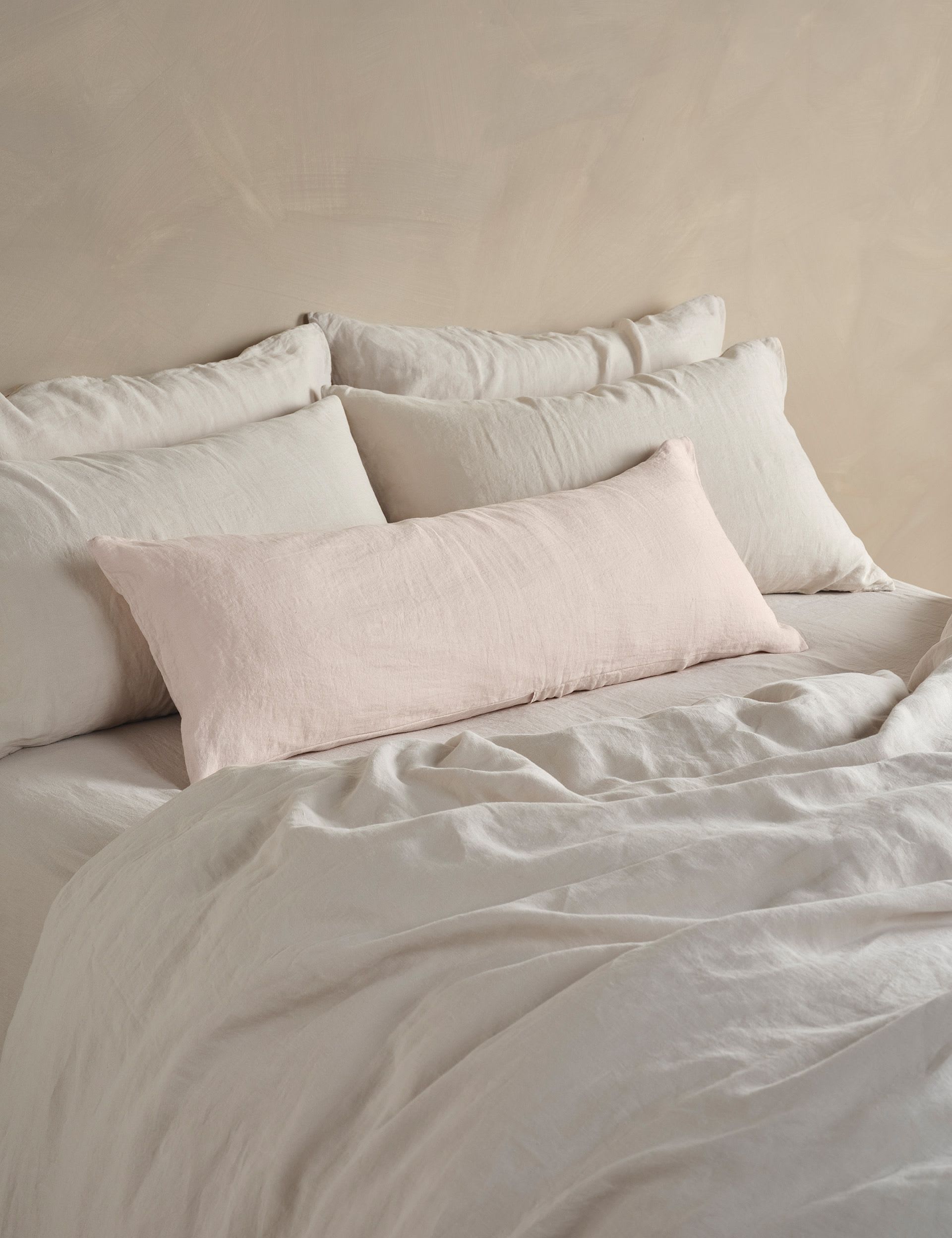 Bedfolk Pure Linen Washed Deep Fitted Sheet
