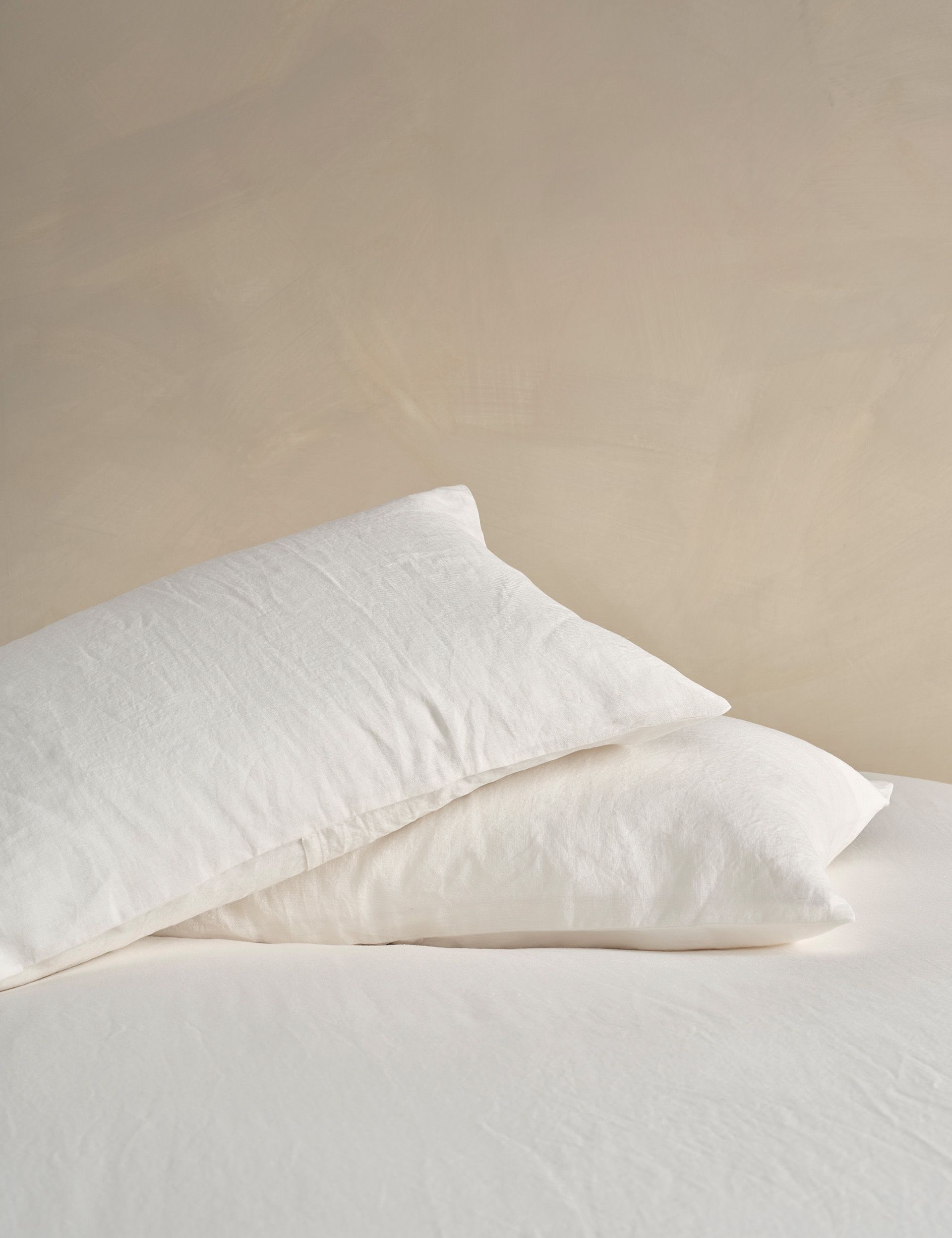 Bedfolk pure linen washed deep fitted sheet (British brand)