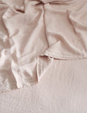 Bedfolk Pure Linen Washed Flat Sheet