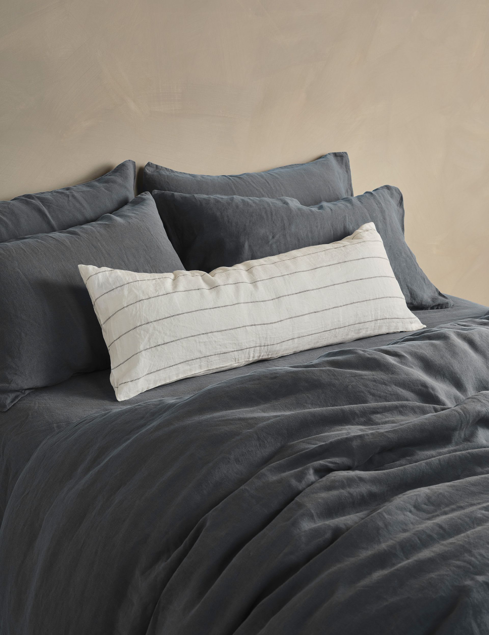 Bedfolk Pure Linen Washed Flat Sheet