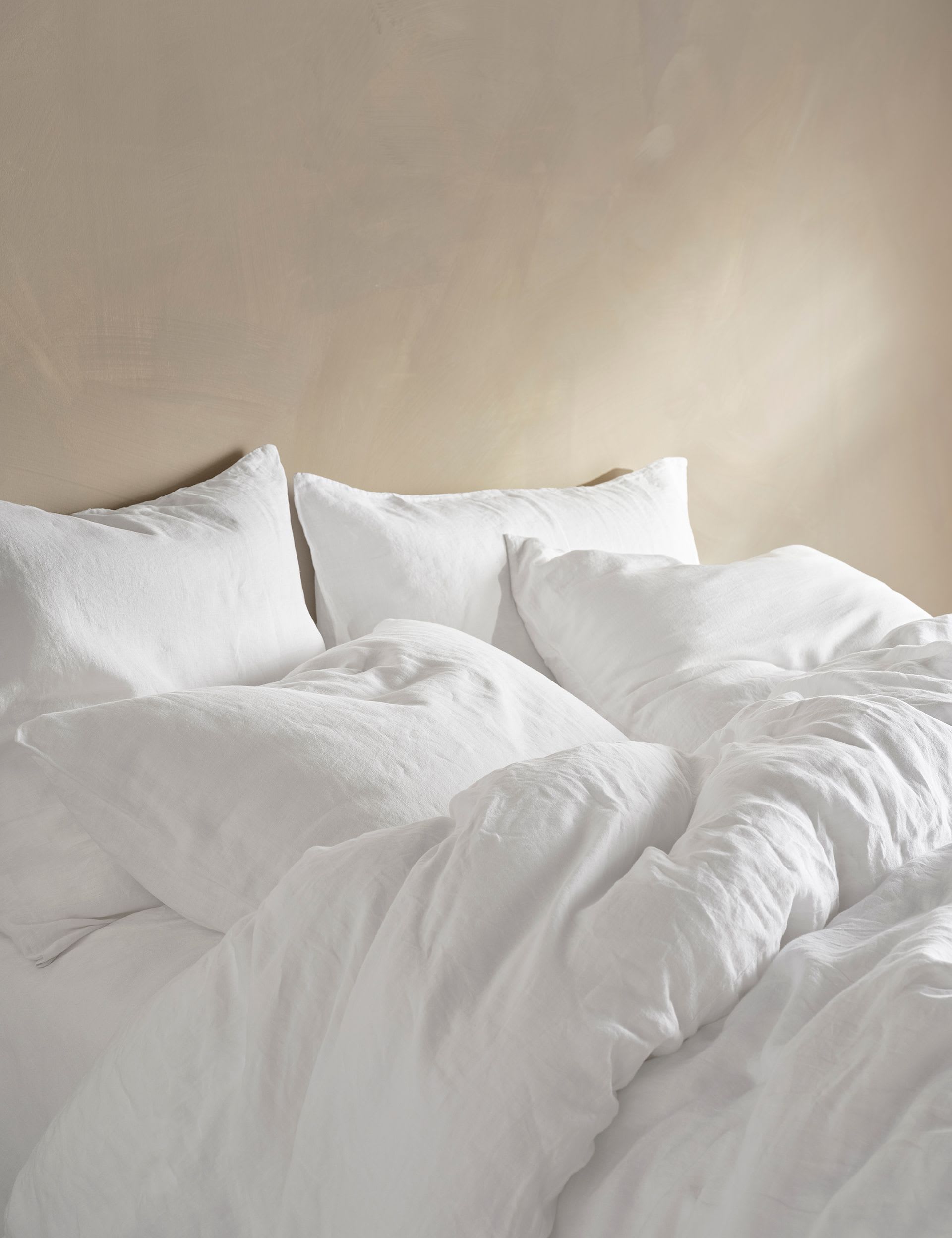 Bedfolk Pure Linen Washed Flat Sheet