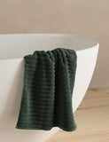 Bedfolk Ripple Pure Turkish Cotton Towel, UK version