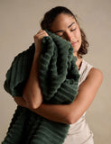 Bedfolk Ripple Pure Turkish Cotton Towel, UK version