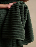 Bedfolk Ripple Pure Turkish Cotton Towel, UK version