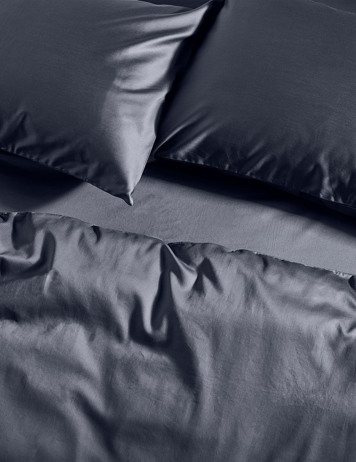 Bedfolk Pure Cotton Sateen Fitted Sheet