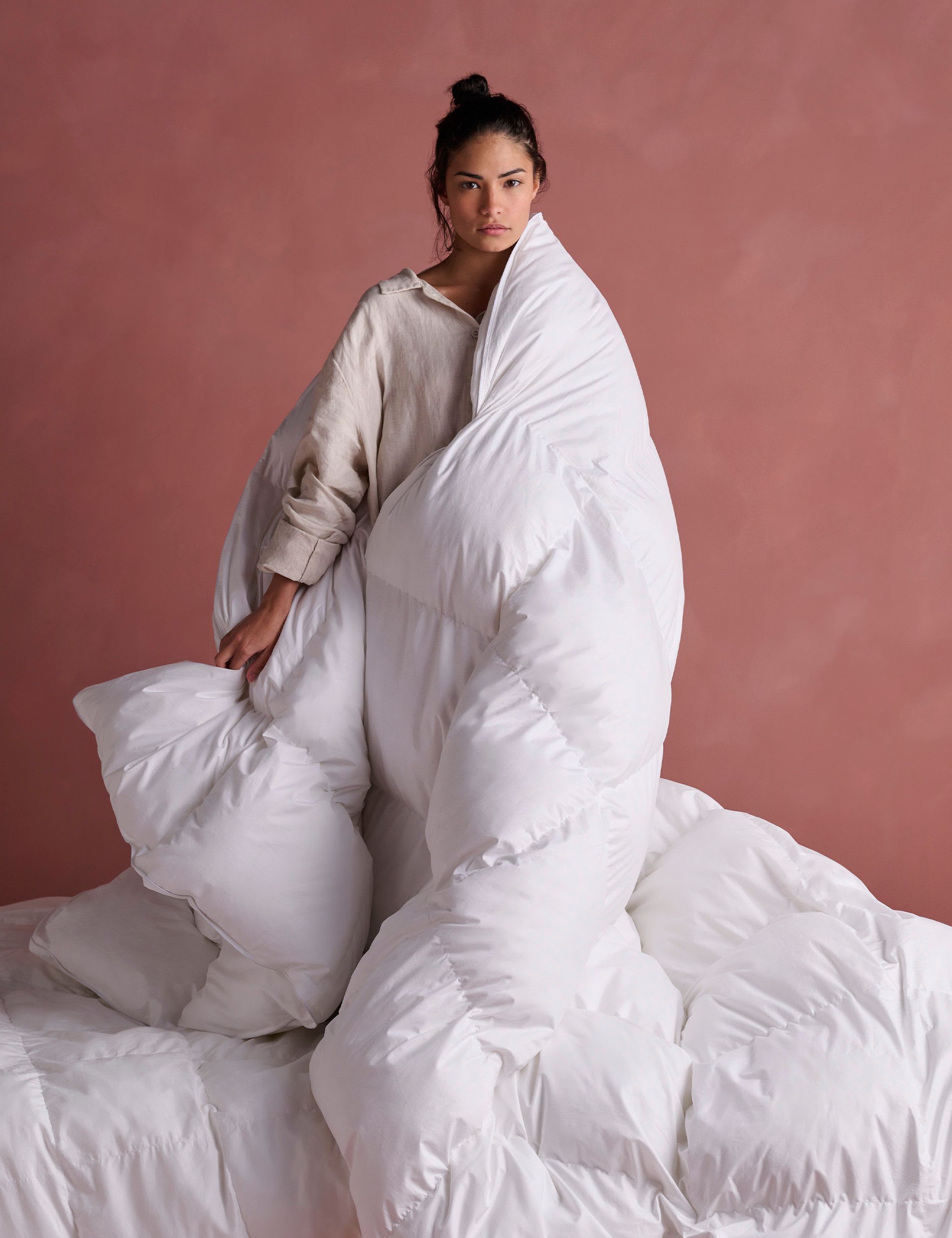 Bedfolk down alternative duvet 10.5 tog, imported from the UK