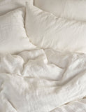Bedfolk pure washed linen duvet cover, UK version