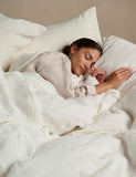 Bedfolk Pure Linen Washed Duvet Cover