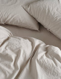 Bedfolk Pure Cotton 300 Thread Count Washed Deep Fitted Sheet
