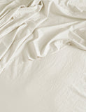 Bedfolk washed deep fitted sheet (British brand)