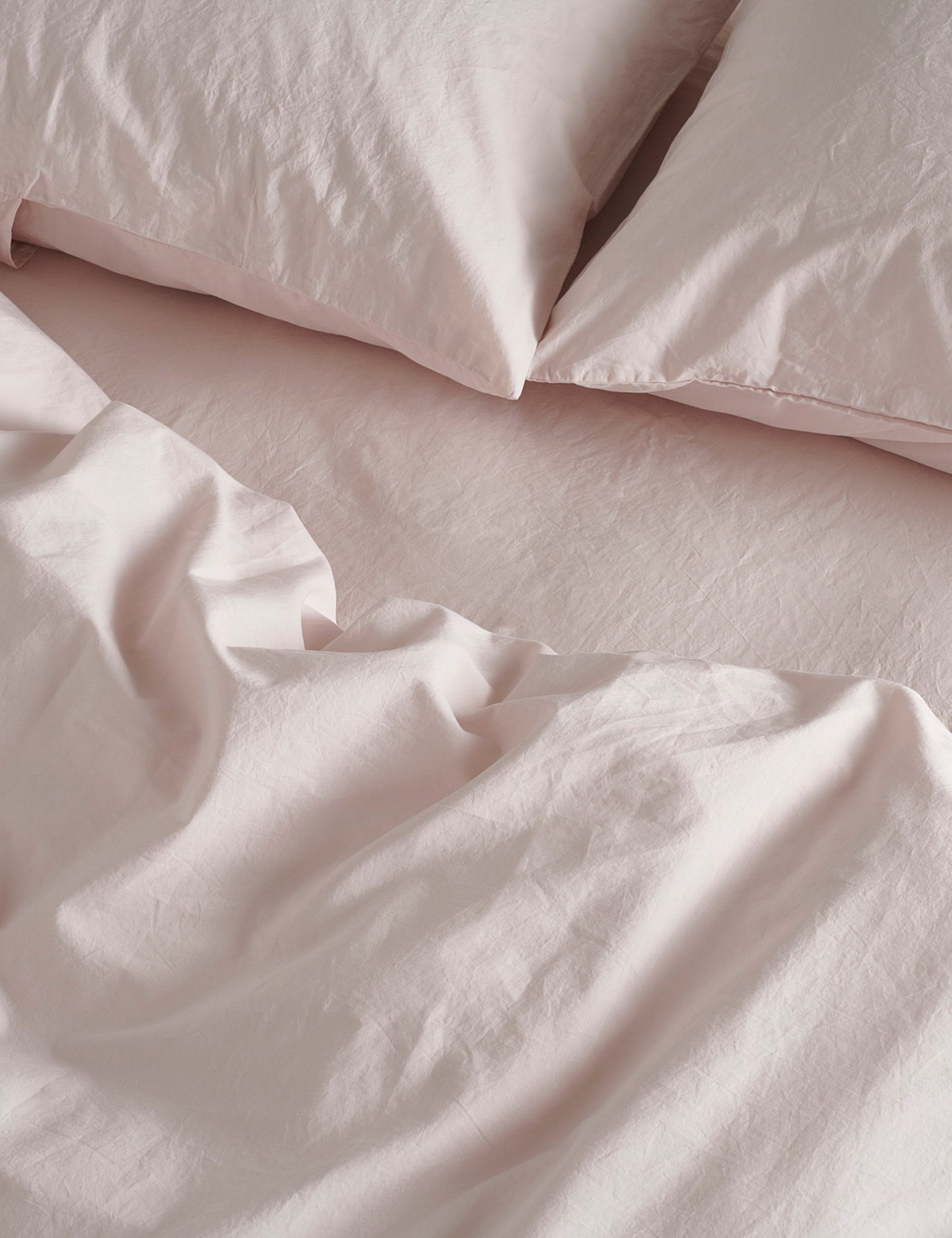 Bedfolk Pure Cotton Relaxed Fitted Sheet