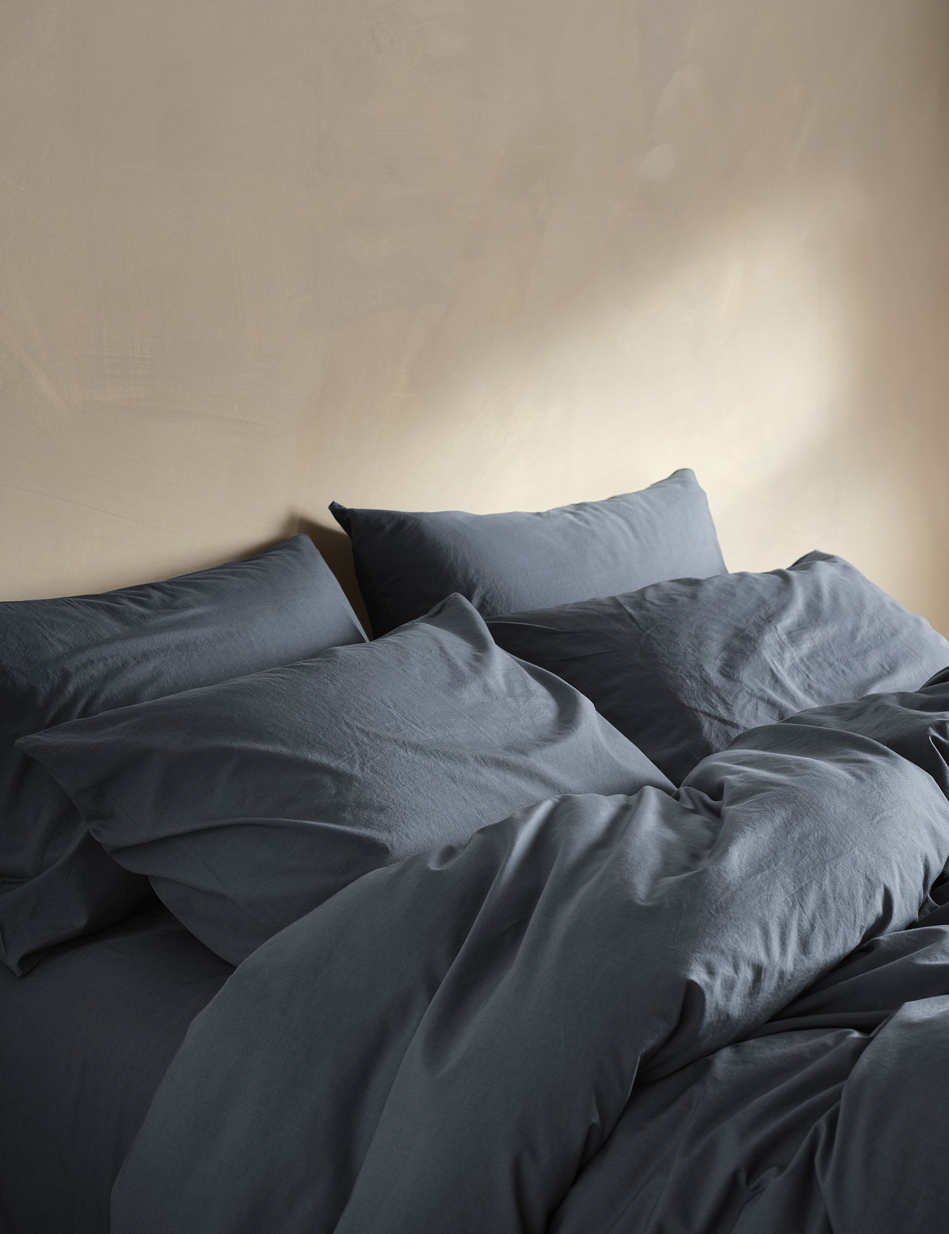 Bedfolk Washed Cotton 300 Thread Count Flat Sheet