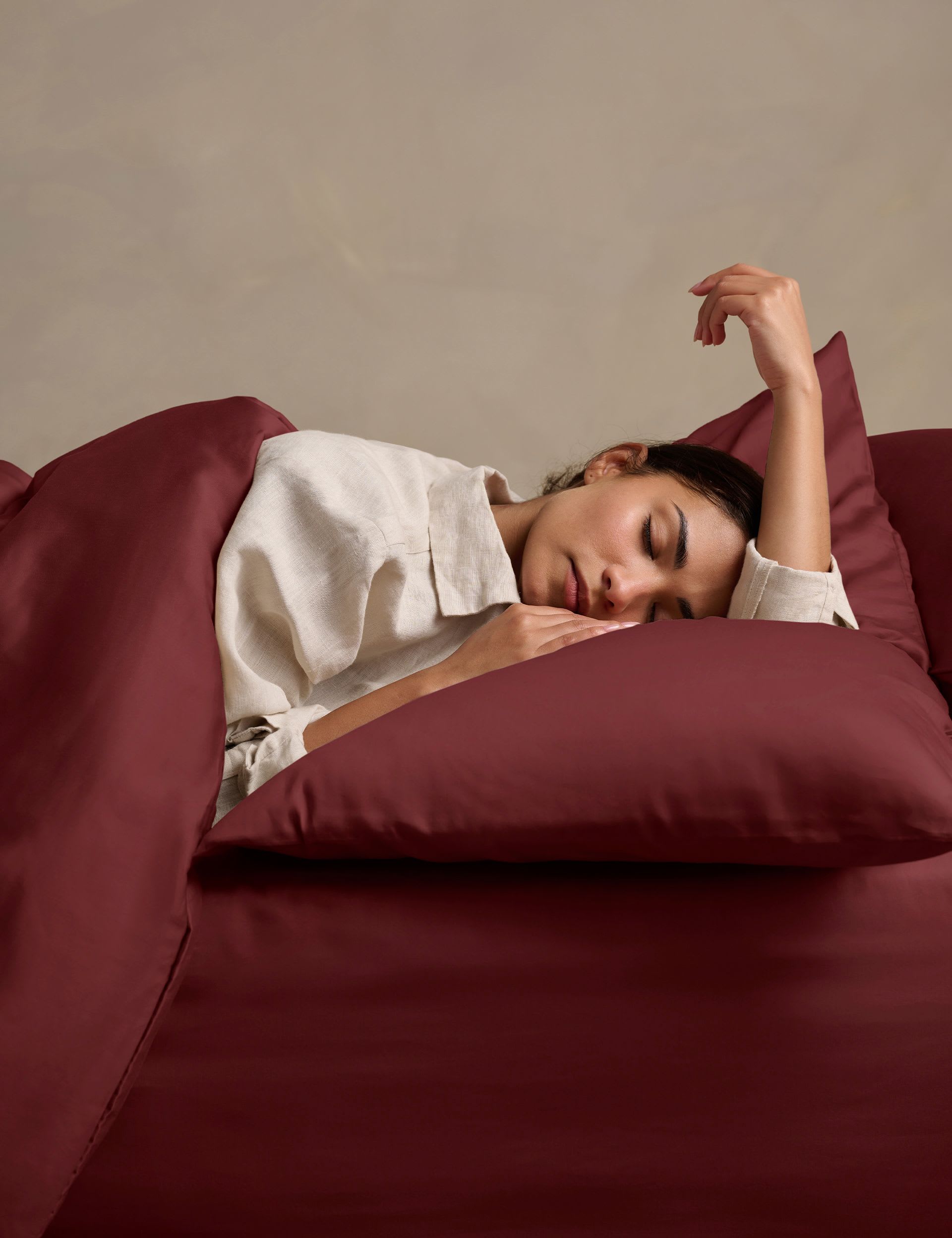 Bedfolk pure cotton sateen duvet cover (British brand)